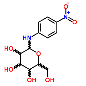 D-glucopyranosylamine,n-(4-nitrophenyl)- Structure,2893-21-2Structure