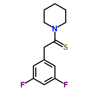 3,5-Difluorobenzene acetyl piperidine thioamide Structure,289677-12-9Structure