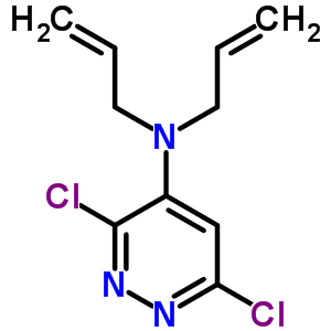 4-Pyridazinamine,3,6-dichloro-n,n-di-2-propen-1-yl- Structure,29049-31-8Structure