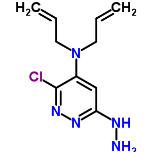 4-Pyridazinamine,3-chloro-6-hydrazinyl-n,n-di-2-propen-1-yl- Structure,29049-32-9Structure