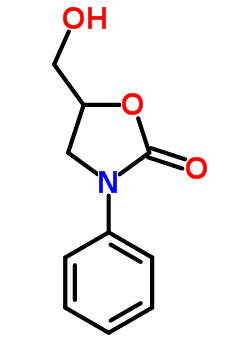 5-(Hydroxymethyl)-3-phenyloxazolidin-2-one Structure,29218-21-1Structure