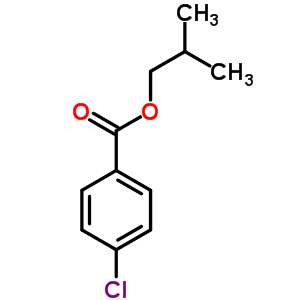 Benzoic acid,4-chloro-, 2-methylpropyl ester Structure,29234-88-6Structure