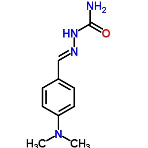 Hydrazinecarboxamide,2-[[4-(dimethylamino)phenyl]methylene]- Structure,2929-82-0Structure