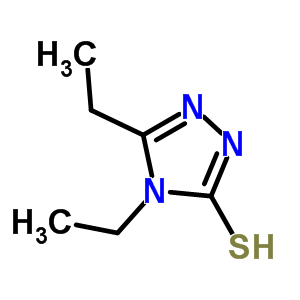 4,5-Diethyl-4H-1,2,4-triazole-3-thiol Structure,29448-78-0Structure