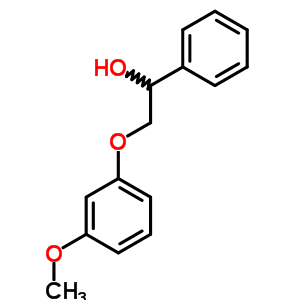 2-(3-Methoxyphenoxy)-1-phenyl-ethanol Structure,29509-27-1Structure