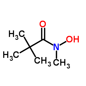 Propanamide,n-hydroxy-n,2,2-trimethyl- Structure,29740-66-7Structure