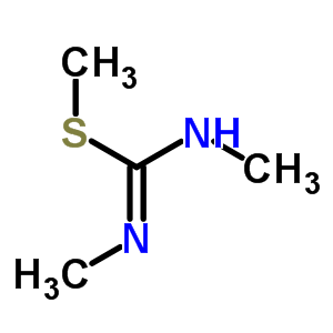 1,2,3-Trimethylisothiourea Structure,2986-23-4Structure