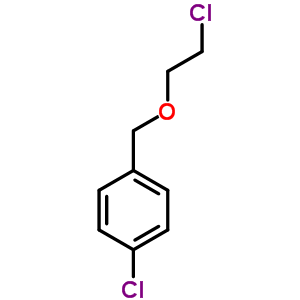 Benzene,1-chloro-4-[(2-chloroethoxy)methyl]- Structure,29904-52-7Structure