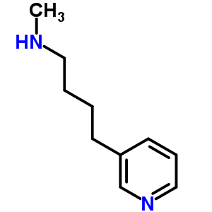 3-Pyridinebutanamine,n-methyl- Structure,3000-74-6Structure