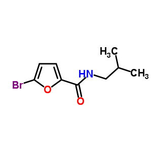 5-Bromo-n-isobutyl -2-furamide Structure,300381-28-6Structure