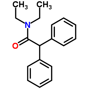 Benzeneacetamide,n,n-diethyl-a-phenyl- Structure,3004-58-8Structure