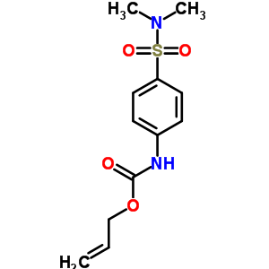 Carbanilic acid,p-(dimethylsulfamoyl)-, allyl ester (8ci) Structure,30057-01-3Structure