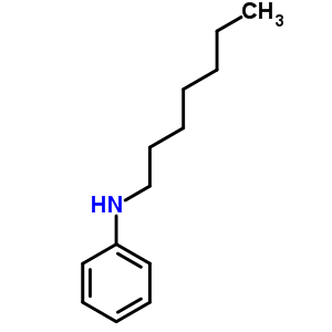 Benzenamine, n-heptyl- Structure,3007-70-3Structure