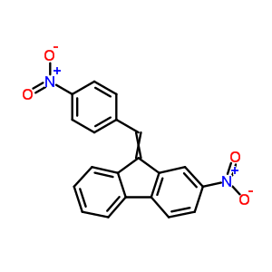 9H-fluorene,2-nitro-9-[(4-nitrophenyl)methylene]- Structure,30084-68-5Structure