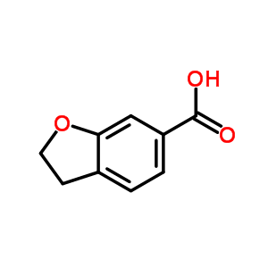 2,3-Dihydrobenzofuran-6-carboxylic acid Structure,301836-57-7Structure