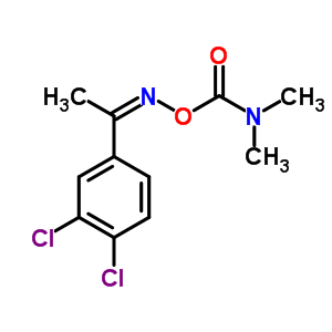 Ethanone,1-(3,4-dichlorophenyl)-, o-[(dimethylamino)carbonyl]oxime (9ci) Structure,30289-11-3Structure