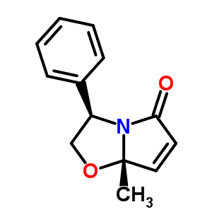 (3R-cis)-(-)-2,3-dihydro-7a-methyl-3-phenylpyrrolo[2,1-b]oxazol-5(7ah)-one Structure,302911-95-1Structure