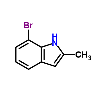 7-Bromo-2-methylindole Structure,302912-38-5Structure