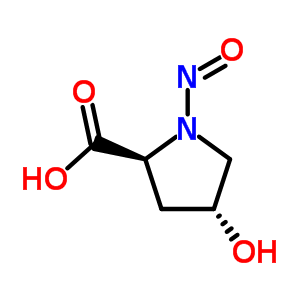 L-proline, 4-hydroxy-1-nitroso-, (4r)-(9ci) Structure,30310-80-6Structure