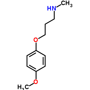 [3-(4-Methoxy-phenoxy)-propyl]-methyl-amine Structure,303104-76-9Structure