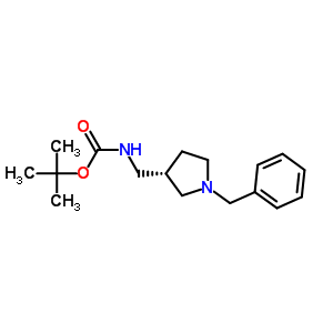 (S)-1-benzyl-3-n-boc-aminomethylpyrrolidine Structure,303111-41-3Structure