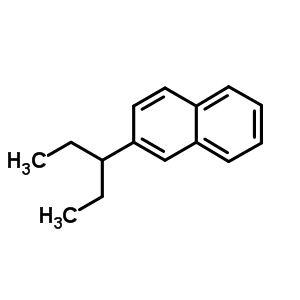 Naphthalene,2-(1-ethylpropyl)- Structure,3042-57-7Structure