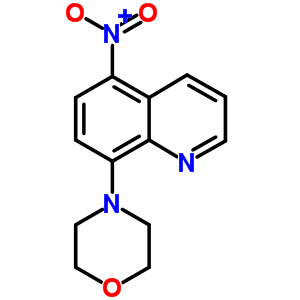 8-(Morpholin-4-yl)-5-nitroquinoline Structure,304884-33-1Structure