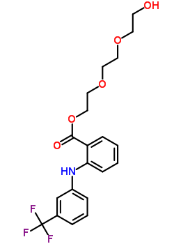 Triethylene glycol flufenamate Structure,30544-48-0Structure