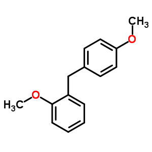 (2-Methoxyphenyl )-(4-methoxyphenyl )-methane Structure,30567-87-4Structure