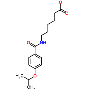 6-(4-Isopropoxybenzoylamino)hexanoic acid Structure,305858-63-3Structure