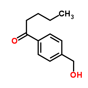 1-(4-Hydroxymethyl-phenyl)-pentan-1-one Structure,30611-26-8Structure