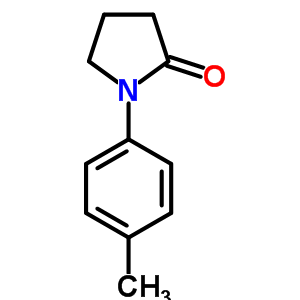 1-(4-Methylphenyl)-2-pyrrolidinone Structure,3063-79-4Structure