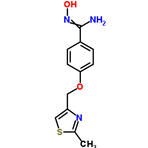 N-hydroxy-4-[(2-methyl-1,3-thiazol-4-yl)methoxy]benzenecarboximidamide Structure,306935-19-3Structure