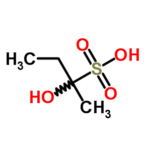 2-Butanesulfonic acid,2-hydroxy-, sodium salt Structure,30723-93-4Structure