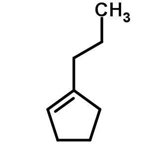 Cyclopentene, 1-propyl- Structure,3074-61-1Structure