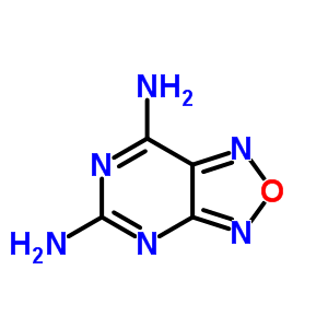 [1,2,5]Oxadiazolo[3,4-d]pyrimidine-5,7-diamine Structure,30745-07-4Structure