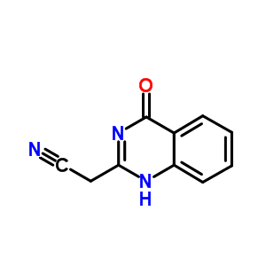 2-(4-Oxo-1h-quinazolin-2-yl)acetonitrile Structure,30750-23-3Structure