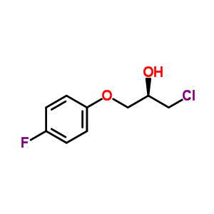 (R)-(+)-1-chloro-3-(4-fluorophenoxy)-2-propanol Structure,307532-04-3Structure