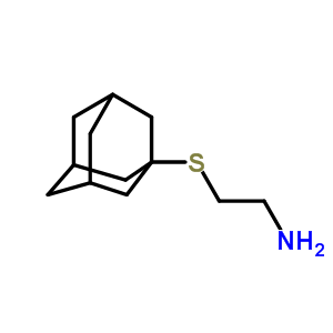 [2-(1-Adamantylthio)ethyl]amine hydrochloride Structure,30771-87-0Structure