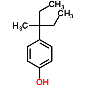 Phenol,4-(1-ethyl-1-methylpropyl)- Structure,30784-25-9Structure