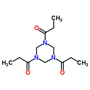 1,3,5-Tripropionyl-1,3,5-triazinane Structure,30805-19-7Structure