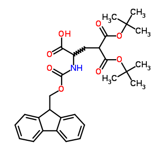 N-fmoc-d,l-gamma-carboxyglutamic acid gamma,gamma-di-t-butyl ester Structure,308357-14-4Structure