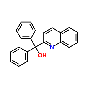 Quinoline-2-yl diphenyl methanol Structure,30836-61-4Structure