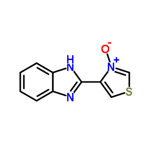 1H-benzimidazole,2-(3-oxido-4-thiazolyl)- Structure,30853-33-9Structure