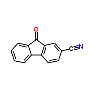 9H-fluorene-2-carbonitrile,9-oxo- Structure,3096-44-4Structure