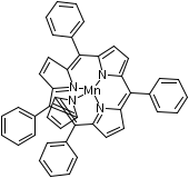 2,3,5,7-Tetraphenyl-21h,23h-porphine manganese(2+) salt (1:1) Structure,31004-82-7Structure