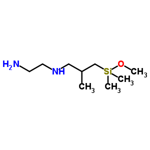 (Aminoethylamino)-3-isobutyldimethylmethoxysilane Structure,31024-49-4Structure