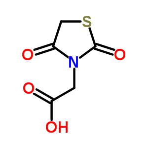 (2,4-Dioxo-thiazolidin-3-yl)-acetic acid Structure,31061-24-2Structure