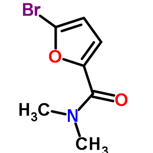 5-Bromo-n,n-dimethyl-2-furancarboxamide Structure,31136-79-5Structure