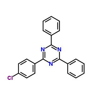 2-(4-Chlorophenyl)-4,6-diphenyl-1,3,5-triazine Structure,3114-52-1Structure